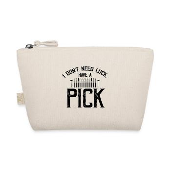 Lock Picking Locking Technician Schlossdienst Design - Organic Pouch - nature - Front