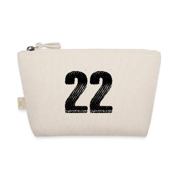 22 number jersey - Organic Pouch - nature - Front
