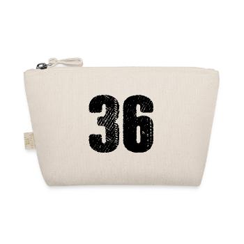 36 Number jersey - Organic Pouch - nature - Front