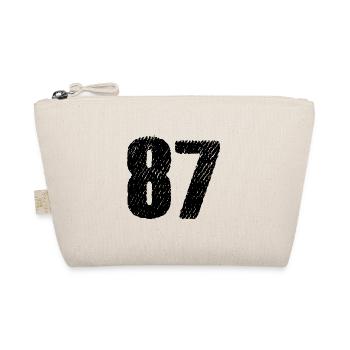 87 Number jersey - Organic Pouch - nature - Front