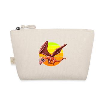 Flying Pterodactyl - Organic Pouch - nature - Front