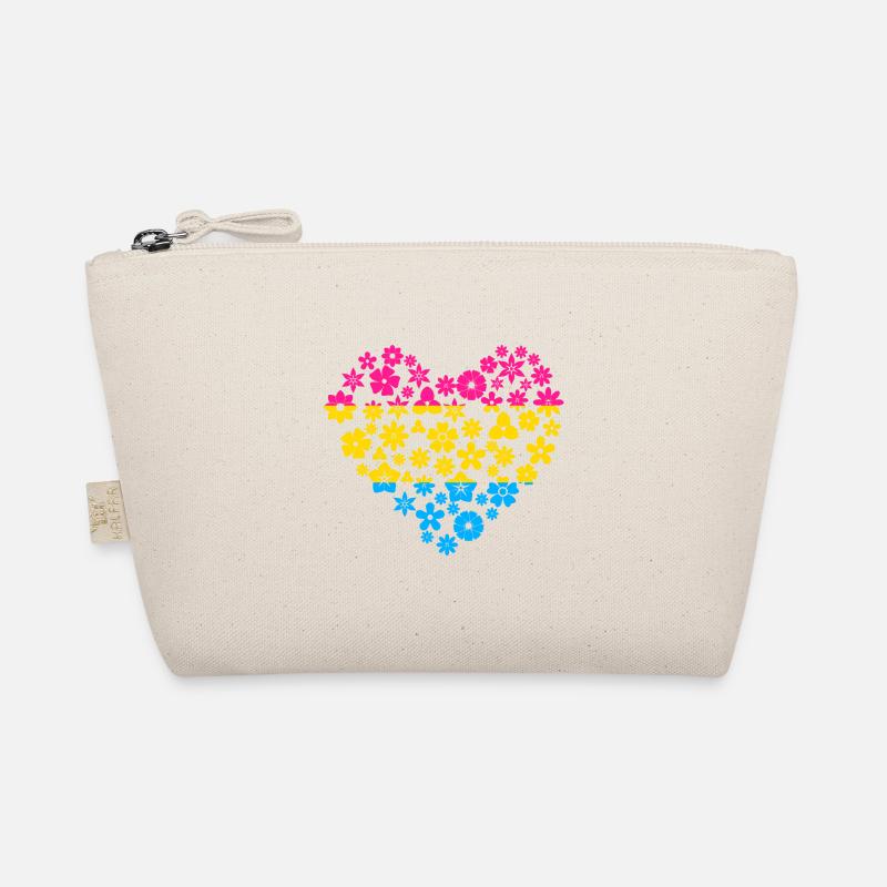 Pansexual Flagge Pride - Bio-Täschchen - Natur