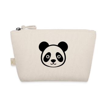 Panda - Bio-Täschchen - Natur - Vorne