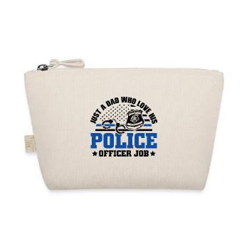 Polizei Polizist Polizeibeamte - Bio-Täschchen - Natur - Vorne