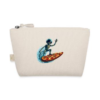 Pizza Surfer Alien - Trousse biologique - nature - Devant