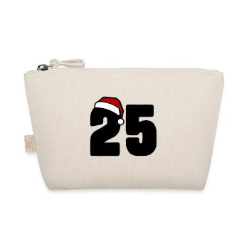 25 Number Christmas - Organic Pouch - nature - Front