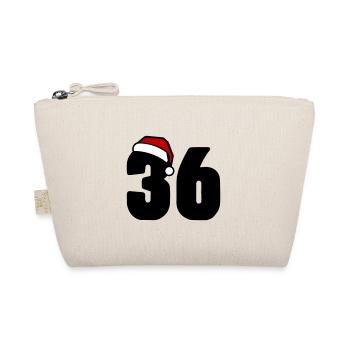 36 Number Christmas - Organic Pouch - nature - Front
