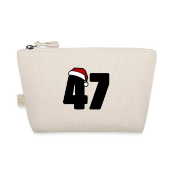 47 Number Christmas - Organic Pouch - nature - Front