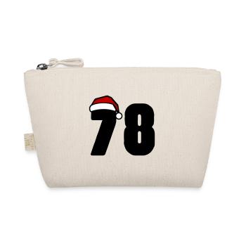 78 Number Christmas - Organic Pouch - nature - Front
