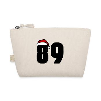 89 Number Christmas - Organic Pouch - nature - Front