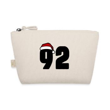 92 Number Christmas - Organic Pouch - nature - Front