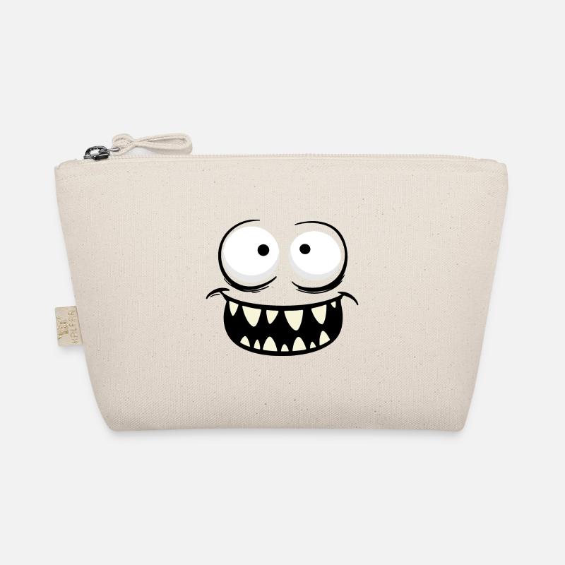 Monster Face Organic Pouch