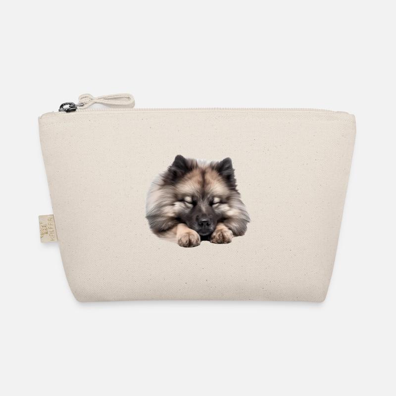 Keeshond - Bio-Täschchen - Natur