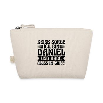 First name Daniel - Organic Pouch - nature - Front