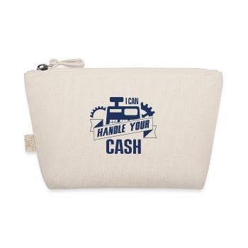 Ich kann mit deinem Cash umgehen - Kassierer Kasse - Bio-Täschchen - Natur - Vorne