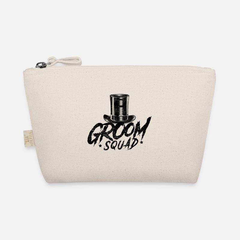 Groom Squad Bräutigam Zylinder Bio-Täschchen