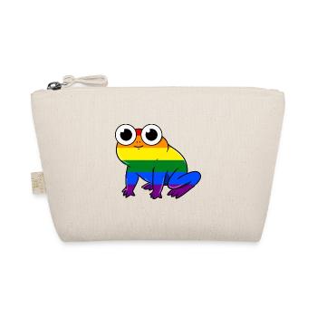 LGBT Gay Pride Frosch Gay Pride - Bio-Täschchen - Natur - Vorne
