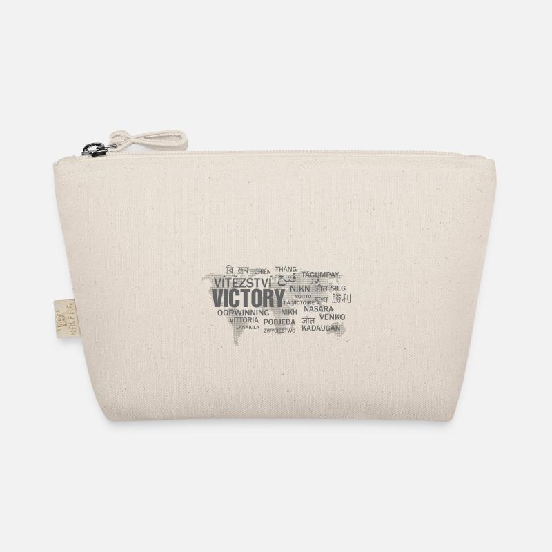 Sieg in Sprachen Weltweit Bio-Täschchen