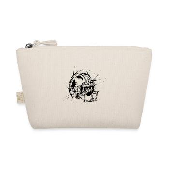 Rugby Helmet American Football - Organic Pouch - nature - Front