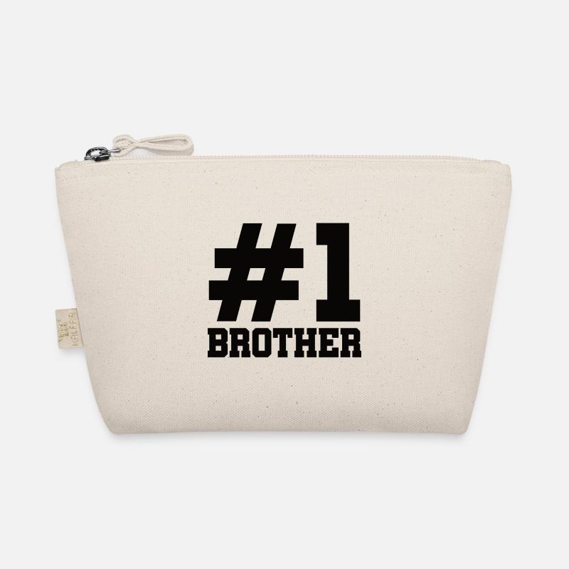 Bruderherz Bester Bruder der Welt Geschenkidee Bio-Täschchen
