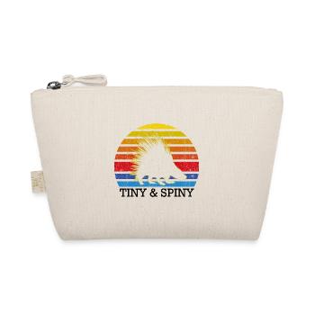 Porcupines Designs for Animal Lovers Rodent - Organic Pouch - nature - Front