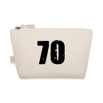 70 number jersey - Organic Pouch - nature - Front