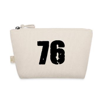76 number jersey - Organic Pouch - nature - Front