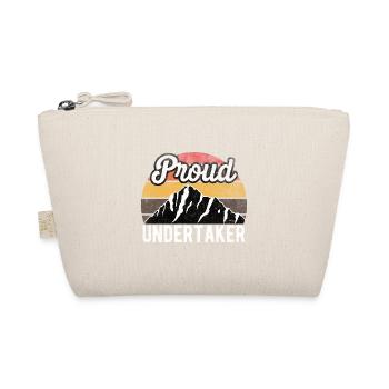 Undertaker Superherofunny Quote Vintage Dad - Organic Pouch - nature - Front