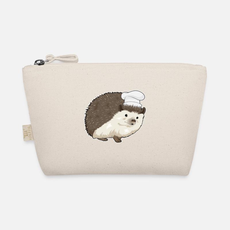 Hedgehog Chef's Hat Organic Pouch