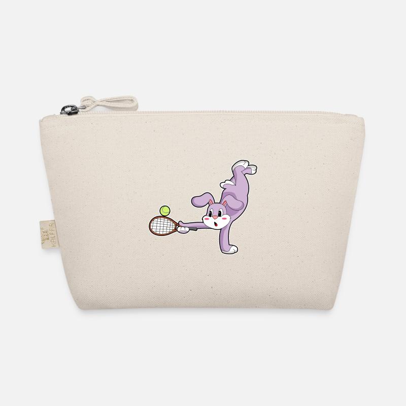 Rabbit Tennis Racket Sport Organic Pouch