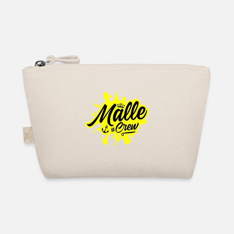 Malle Crew - Bio-Täschchen - Natur