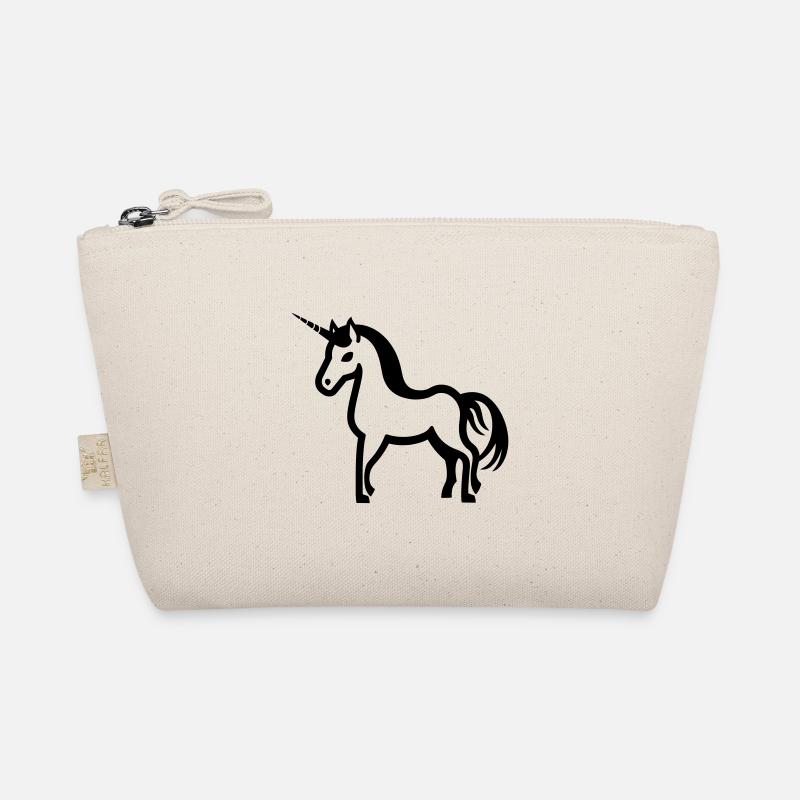 Einhorn - Bio-Täschchen - Natur