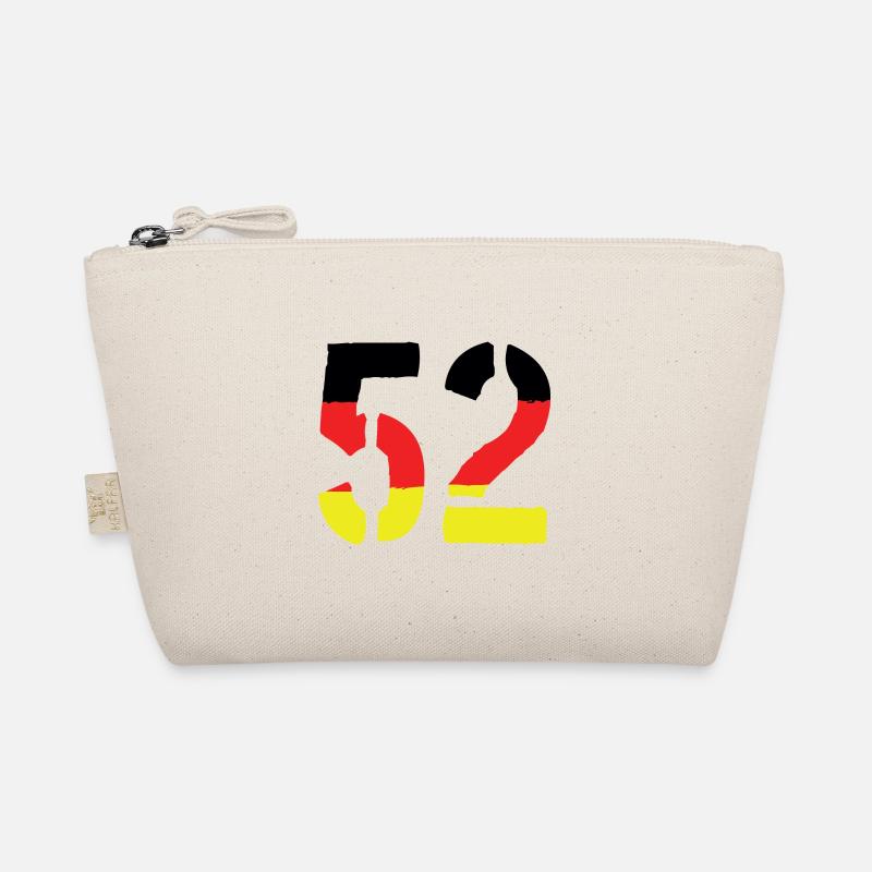 52 Zahl Symbol Germany - Bio-Täschchen - Natur