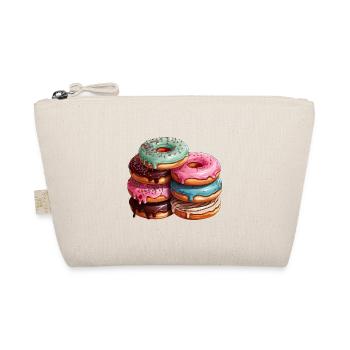 Donut für einen Donut-Liebhaber - Bio-Täschchen - Natur - Vorne