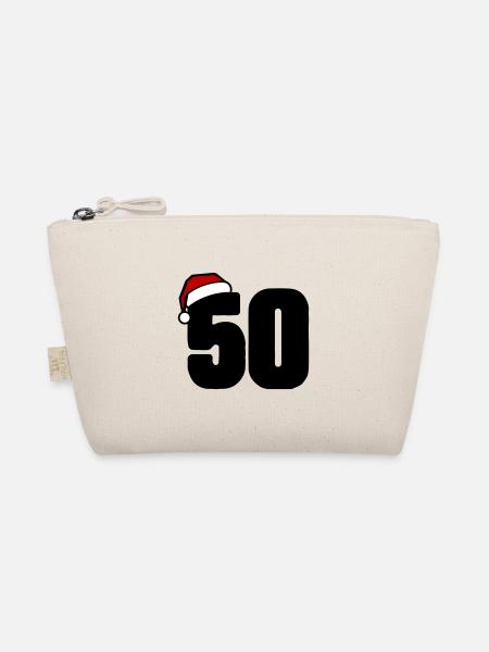 50 Numéro de Noël - Trousse biologique - nature - Devant