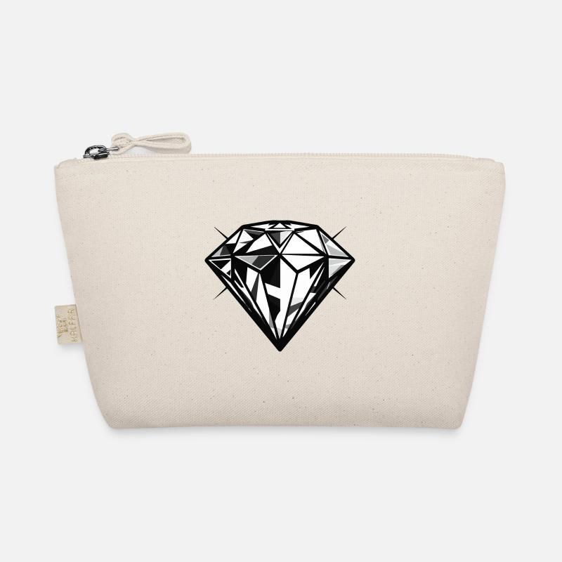 Diamond Symbol Organic Pouch
