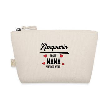 Klempnerin Muttertag Geburtstag Beste Mama Mutter - Bio-Täschchen - Natur - Vorne