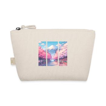Japanese Cherry Blossom Route - Organic Pouch - nature - Front