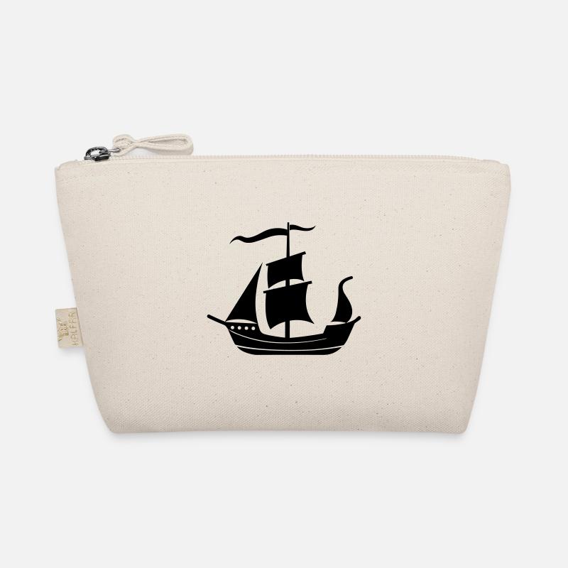 pirate ship Organic Pouch