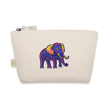 Mammoth Halloween Comic Funny - Organic Pouch - nature - Front