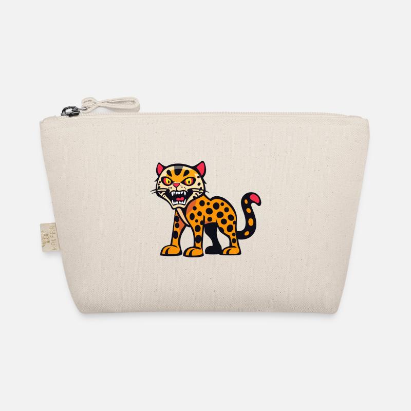 Léopard Halloween Bande dessinée drôle Trousse biologique
