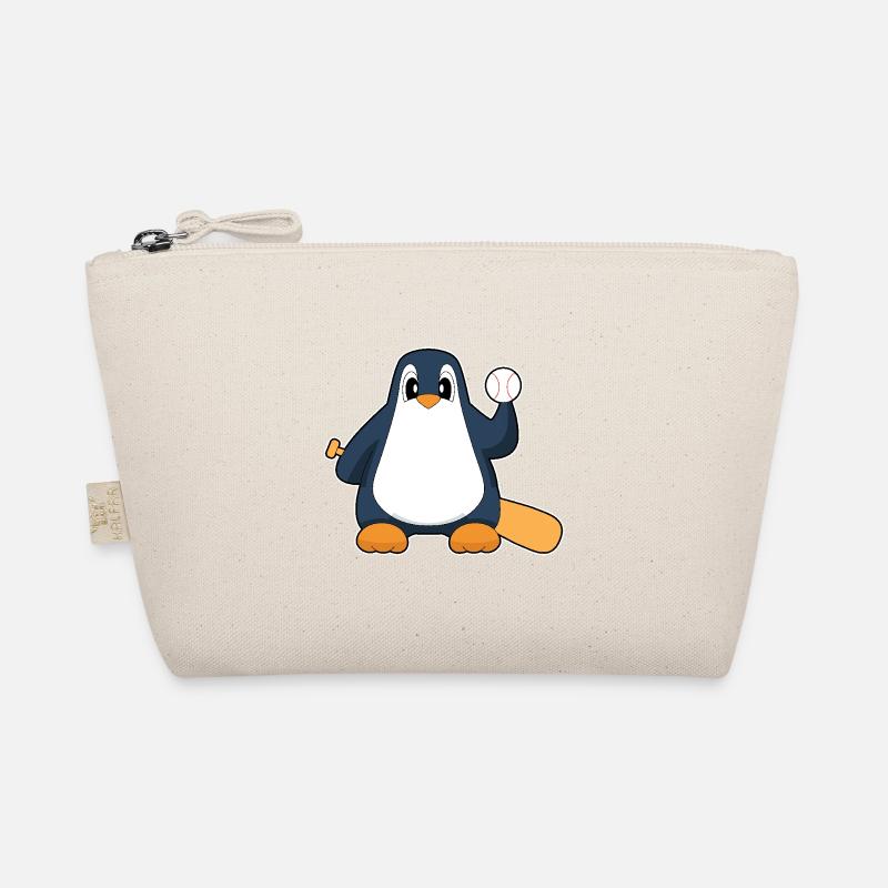 Penguin Baseball Baseball Bat Organic Pouch