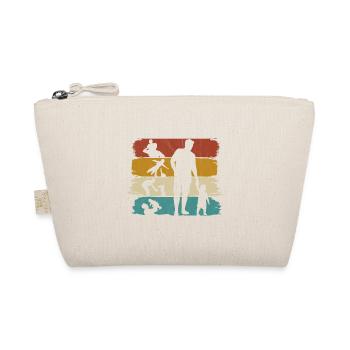 papa père fils de père cadeau rétro vintage - Trousse biologique - nature - Devant