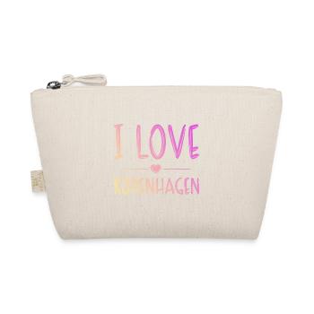 J’aime Copenhague - Trousse biologique - nature - Devant
