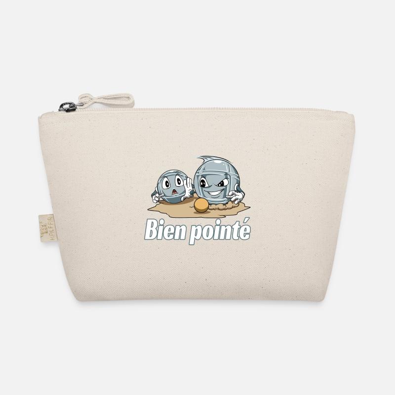 Petanque Petanque Geschenke für einen Petanque - Bio-Täschchen - Natur