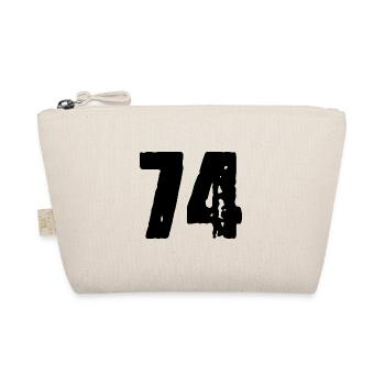 74 number jersey - Organic Pouch - nature - Front