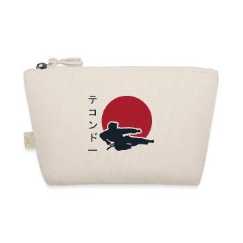 Taekwondo martial arts. Taekwondo gift. Japan - Organic Pouch - nature - Front
