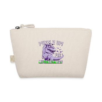 Purple Up For Military Kids Military Child Month - Organic Pouch - nature - Front