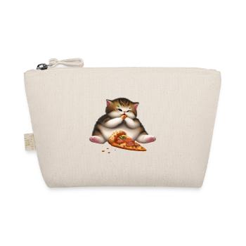 Pizza lover cat - Organic Pouch - nature - Front