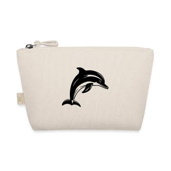 Dolphin - Organic Pouch - nature - Front
